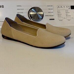 Beige Rothy's round toe